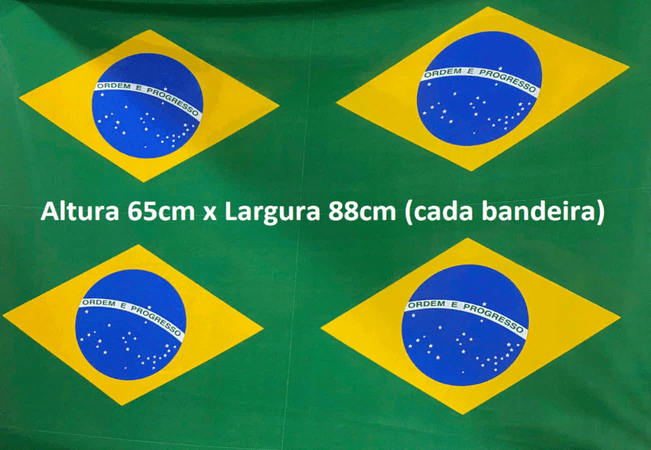 Bandeira do Brasil Helanca